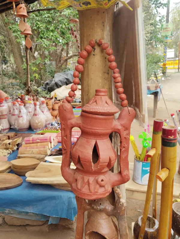 Brown_Terracotta_Clay_Oil_Lamp_For_Indoor