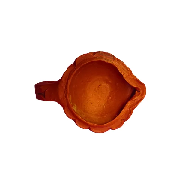 Brown_Terracotta_Clay_Diya_Holder_For_Indoor