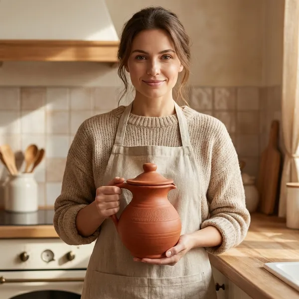 Brown_Terracotta_Clay_Pottery_Collection_For_Indoor