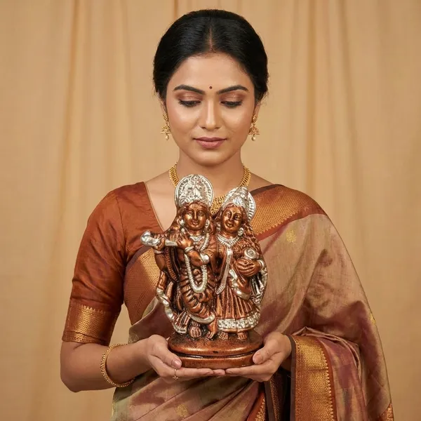 Brown_Brass_Idol_For_Indoor