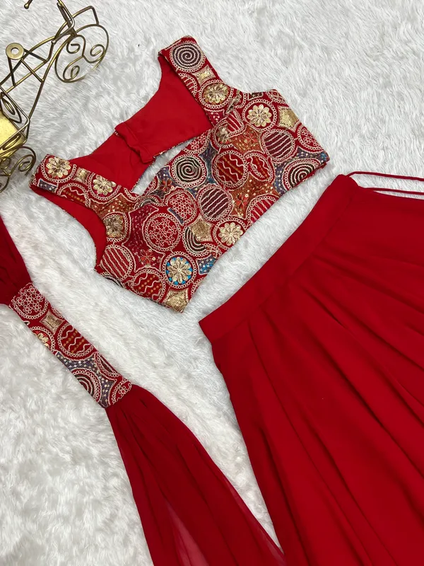 PRESENTING_NEW_PURE_SOFT_FOX_GEORGETTE_BLOOMING_FABRIC_LEHENGHA_CHOLI_FULLY_STTICHED,_WITH_FANCY_BLOUSE_FULLY_STTICHED_WITH_DUPPTA_COMPLETE_READY_TO_WEAR