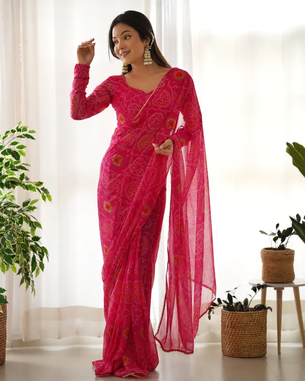 READY_TO_WEAR_PREDRAPPED_REAY_TO_WEAR_SAREE_LIGHTWEIGHT_CHIFFON_FABRIC