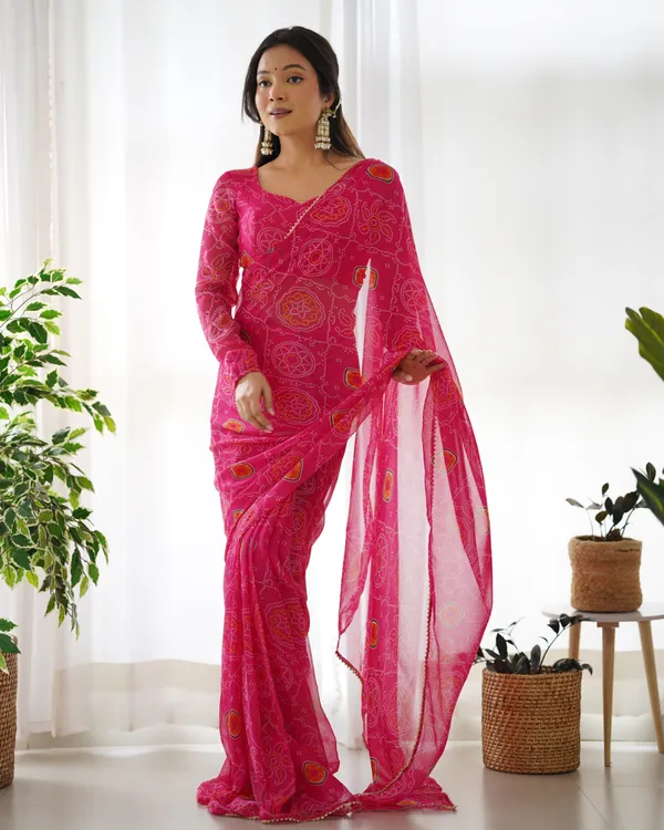 READY_TO_WEAR_PREDRAPPED_REAY_TO_WEAR_SAREE_LIGHTWEIGHT_CHIFFON_FABRIC