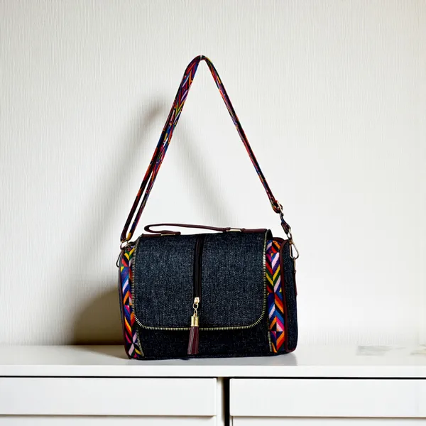 Black_Canvas__Casual_Sling_Bag_For_Women