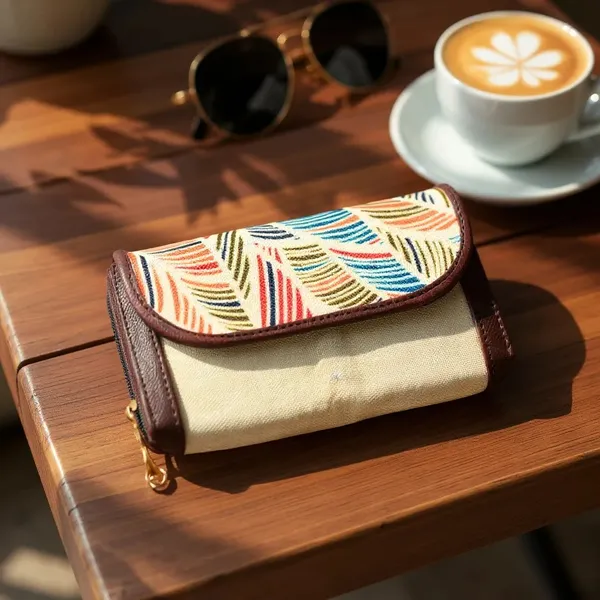 Cream_Canvas_Wallet_For_Women_|_Premium_Quality_Wallet_For_Daily_Use