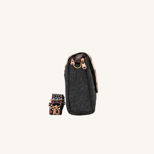 Black_Canvas__Casual_Sling_Bag_For_Women