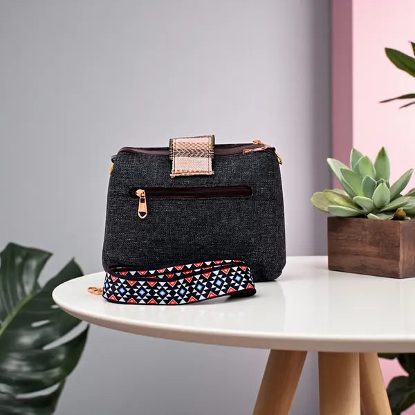 Black_Canvas__Casual_Sling_Bag_For_Women
