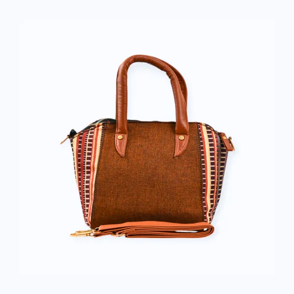 Brown__Canvas_Shoulder_Bag_For_Women