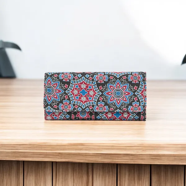 Blue_Casual_Wallet_For_Women