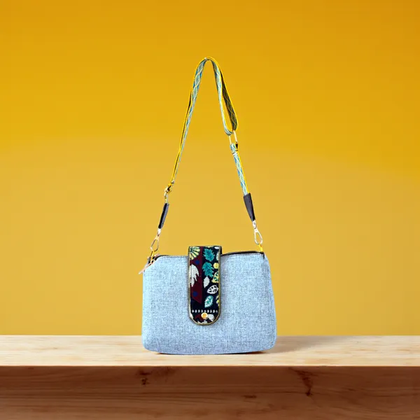 Gray_Casual_Sling_Bag_For_Women