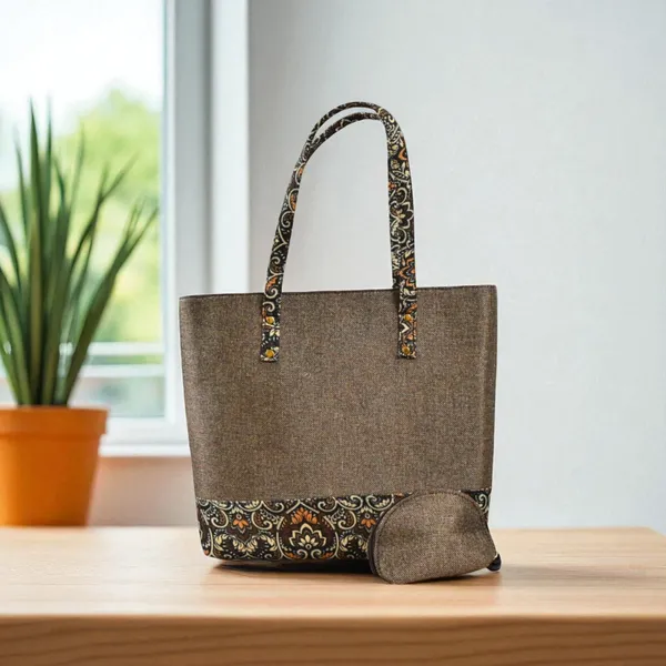 Brown_Stylish_Premium_Jute_Shoulder_Bags_With_Coin_Pouch_For_Women