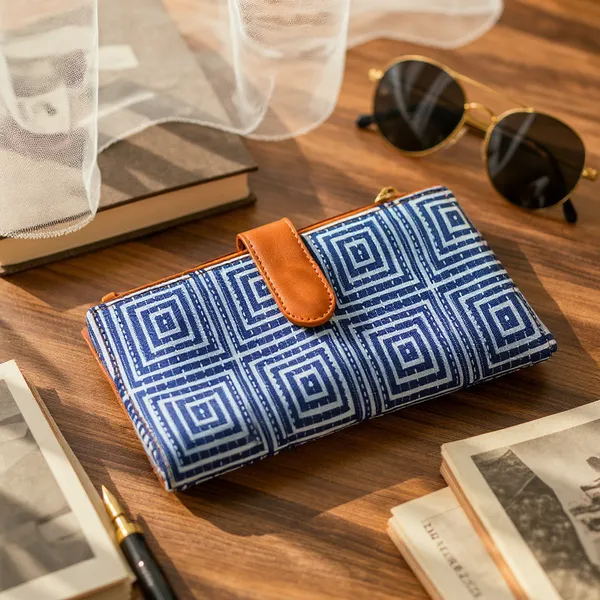 Blue_Premium_Wallet_For_Women
