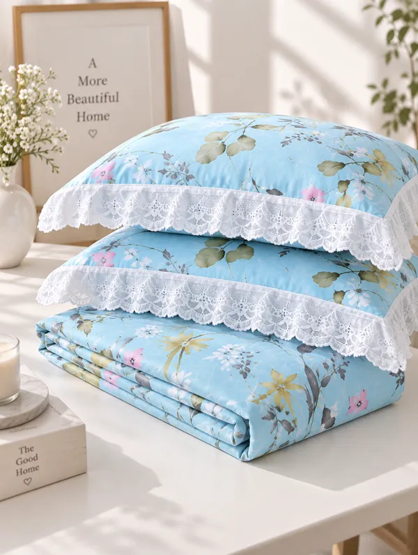Blue_Botanical_Bedsheet_Set_-_with_Lace_Detailing