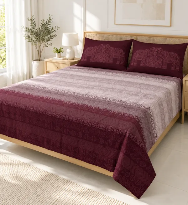 Burgundy_Royale_Pure_Cotton_Bedsheet_Set_-_The_Royal_Loom_Collection
