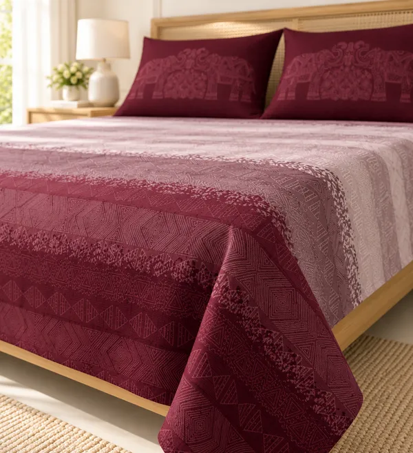 Burgundy_Royale_Pure_Cotton_Bedsheet_Set_-_The_Royal_Loom_Collection