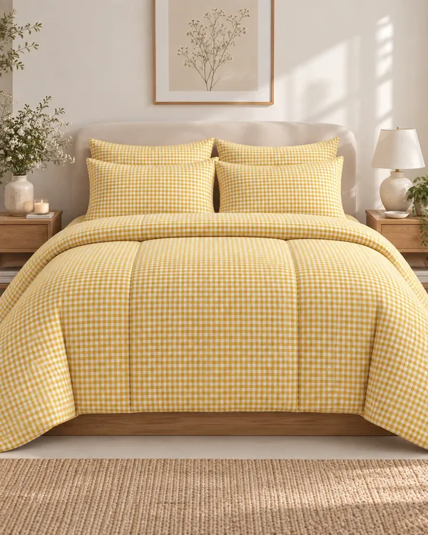 Buttercup_Yellow_Gingham_Comforter_Set
