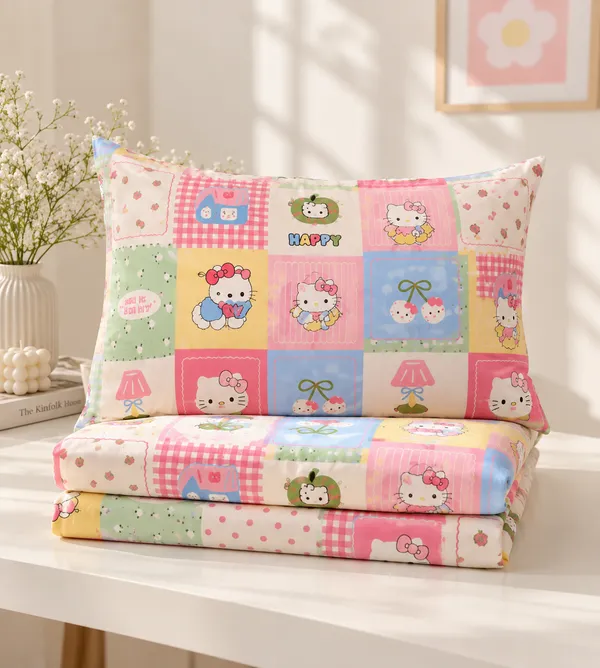 Happy_Candy_Kids_Fitted_Bedsheet