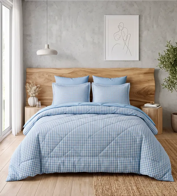 Cozy_Blue_Gingham_Comforter_Set