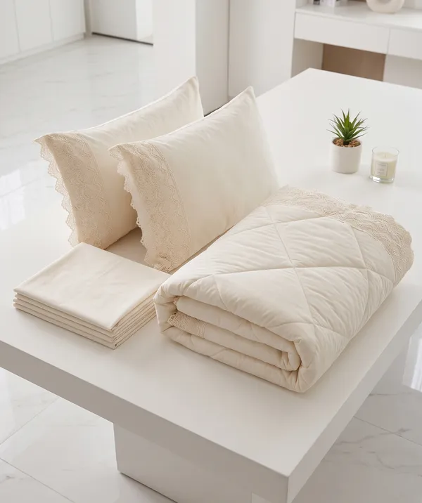Ivory_Cream_4_piece_Comforter_Set_-_The_Heirloom_Lace_Collection