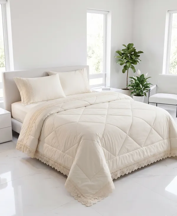Ivory_Cream_4_piece_Comforter_Set_-_The_Heirloom_Lace_Collection