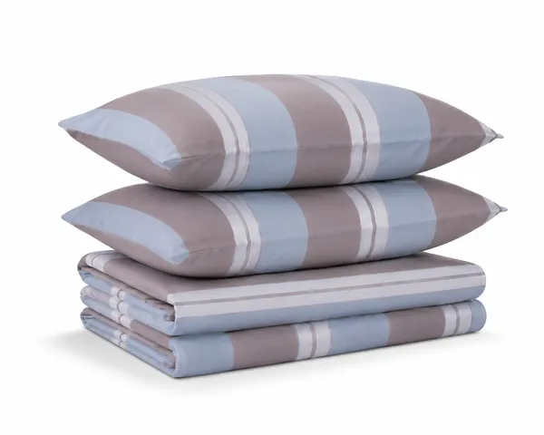 Coastal_Blue_Stripes_300_TC_Pure_Cotton_King_Size_Bedsheet_Set