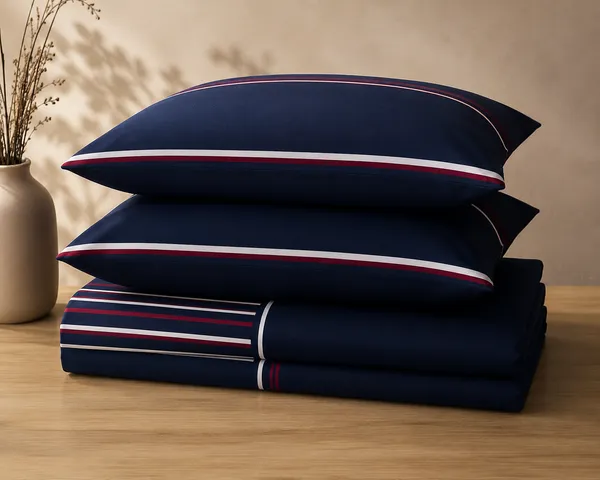Midnight_Blue_Stripes_300_TC_Pure_Cotton_Bedsheet_Set