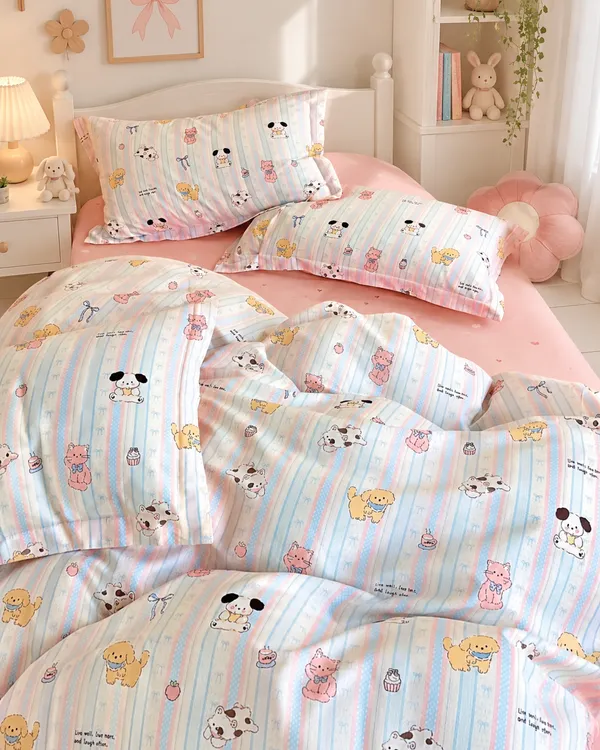 Puppy_Love_Pastel_Kids_Comforter_-_Single_Bed