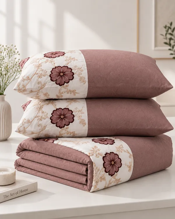 Sundown_Terracotta_&_White_Floral_Bedding_Set_-_6_Piece_Set_with_comforter