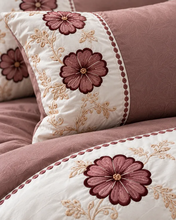 Sundown_Terracotta_&_White_Floral_Bedding_Set_-_6_Piece_Set_with_comforter