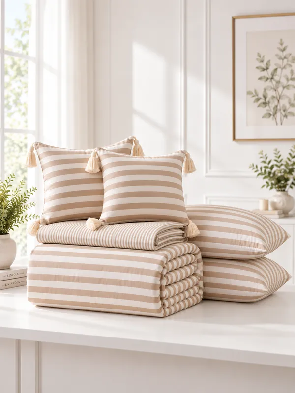 Vanilla_Dune_Stripes_Cotton_Feel_Premium_Bedding_Set_-_6_Piece_Comforter_Set_with_Cushions