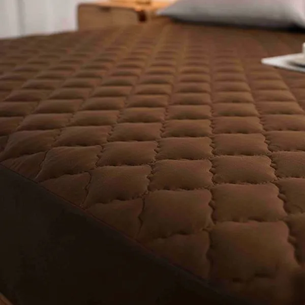 Mattress_Cover_|_Protector_|_100%_Waterproof_|_Coffee_Brown