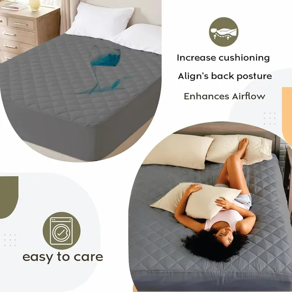 Mattress_Cover_|_Protector_|_100%_Waterproof_|_Coffee_Brown