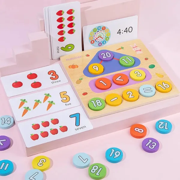 2-in-1_Wooden_Digital_Clock_Toy__Educational_Time-Telling_Clock_for_Kids__Enhances_Cognitive_Development_&_Time_Skills__Safe_&_Non-Toxic,_Eco-Friendly,_Interactive_Fun