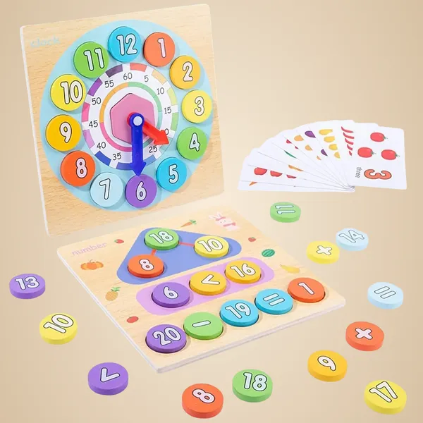 2-in-1_Wooden_Digital_Clock_Toy__Educational_Time-Telling_Clock_for_Kids__Enhances_Cognitive_Development_&_Time_Skills__Safe_&_Non-Toxic,_Eco-Friendly,_Interactive_Fun