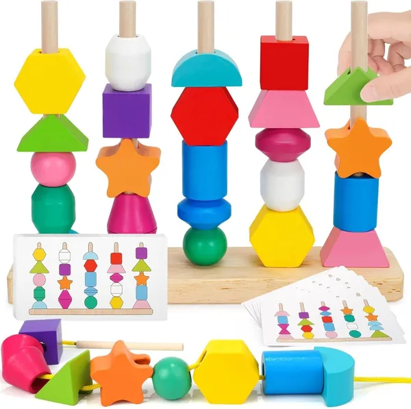 5-Pillar_Sorting_with_Lacing__Educational_Early_Learning_Toy,_Fine_Motor_Skills_Development,_Shape_and_Color_Recognition,_Interactive_Puzzle_for_Kids,_Toddlers,_Preschool_Learning