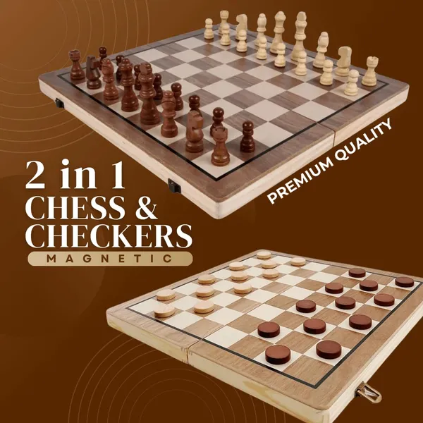 Classic_Wooden_Chess_&_Checkers_Set__Magnetic_2-in-1_Game,_Durable_Wooden_Board,_Educational_Strategy_Game_for_Kids,_Adults,_Family_Fun,_Travel-Friendly,_Classic_Chess_Set