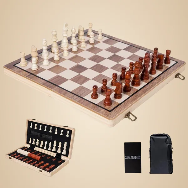 Classic_Wooden_Chess_&_Checkers_Set__Magnetic_2-in-1_Game,_Durable_Wooden_Board,_Educational_Strategy_Game_for_Kids,_Adults,_Family_Fun,_Travel-Friendly,_Classic_Chess_Set