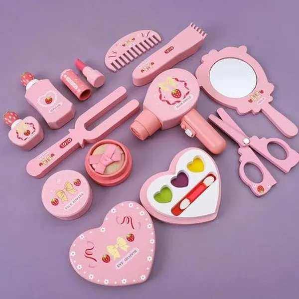 Portable_Pink_Cosmetics_&_Makeup_Toy_Set_for_Girls,_Wooden_Dressing_Table_Accessories,_Pretend_Play_Beauty_Set,_Kids_Makeup_Kit_Gift_for_Girls,_Fun_Pretend_Play_Toy_for_Ages_3+