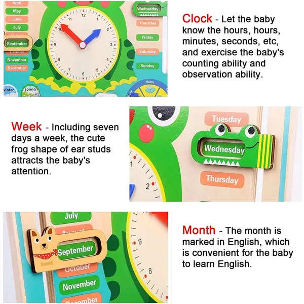 Montessori_Wooden_Frog_Clock_Toy_for_Kids__Educational_Learning_Calendar_for_Toddlers_with_Time,_Week,_Weather,_Seasons__Preschool_Toy_for_Boys_&_Girls__Homeschool,_Gift_Idea