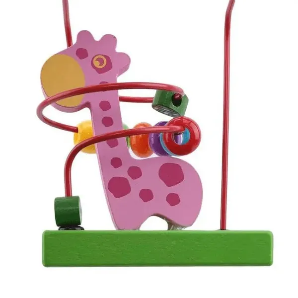 Mini_Beads_Coaster_Giraffe__Wooden_Mini_Beads_Maze_Roller_Coaster_Puzzle_Animal_Beads