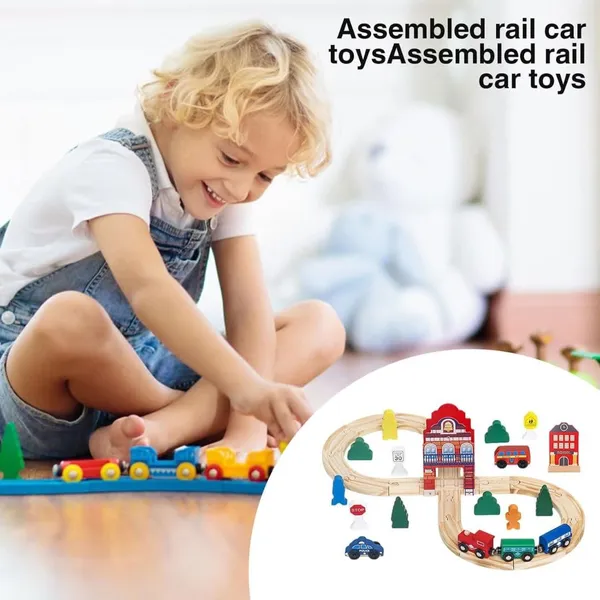 Wooden_Railway_Train_Set,_Wooden_Railway_Track_with_Train