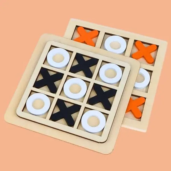 XOXO_Tic_Tac_Toe_Board_Game__Classic_2-Player_Game_for_Kids,_Ages_6+,_Fun_Family_Game,_Interactive_Strategy_Game_for_Children,_Early_Learning_&_Cognitive_Development_Toy
