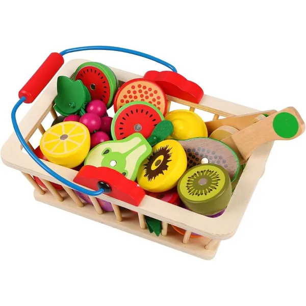 Wooden_Toys_Food_for_Kids,_Magnetic_Wooden_Cutting_Fruits_Vegetables_Food_Play_Toy_Set_with_Basket_(Fruit)