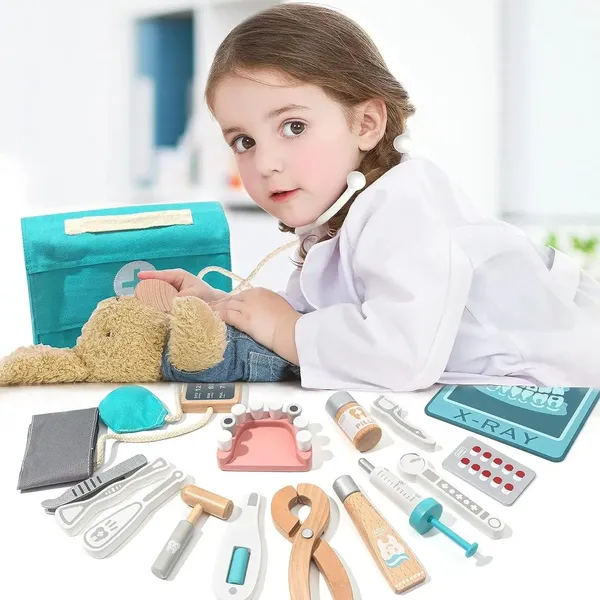 Children's_Doctor's_Case,_-_Doctor_Case_Children,_Doctor_Costume_Children_with_Stetospok_Doctor_Toy_Children,_Dentist_Toy_Wooden_Role_Play_Set