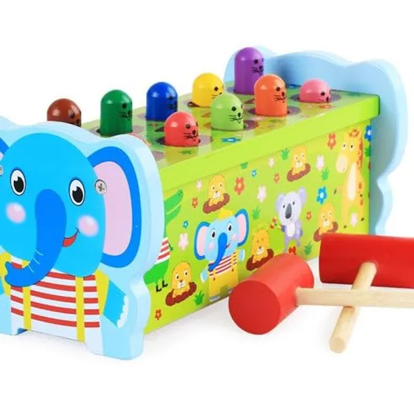 Wooden_Elephant_Hammer_Pounding_Toy_-_10_Peg_Hammer_Beats_Game__Safe_&_Non-Toxic,_Eco-Friendly__Educational_Toy_for_Toddlers,_Improves_Hand-Eye_Coordination_&_Motor_Skills