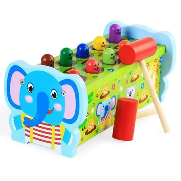 Wooden_Elephant_Hammer_Pounding_Toy_-_10_Peg_Hammer_Beats_Game__Safe_&_Non-Toxic,_Eco-Friendly__Educational_Toy_for_Toddlers,_Improves_Hand-Eye_Coordination_&_Motor_Skills