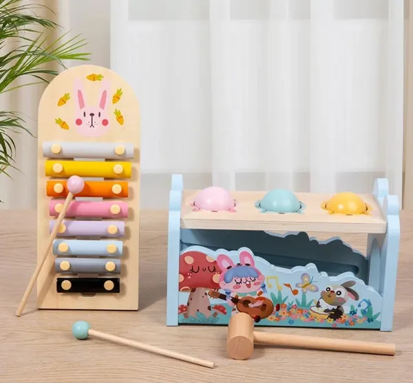 Wooden_Rabbit_Musical_Hammer_Ball_Toy