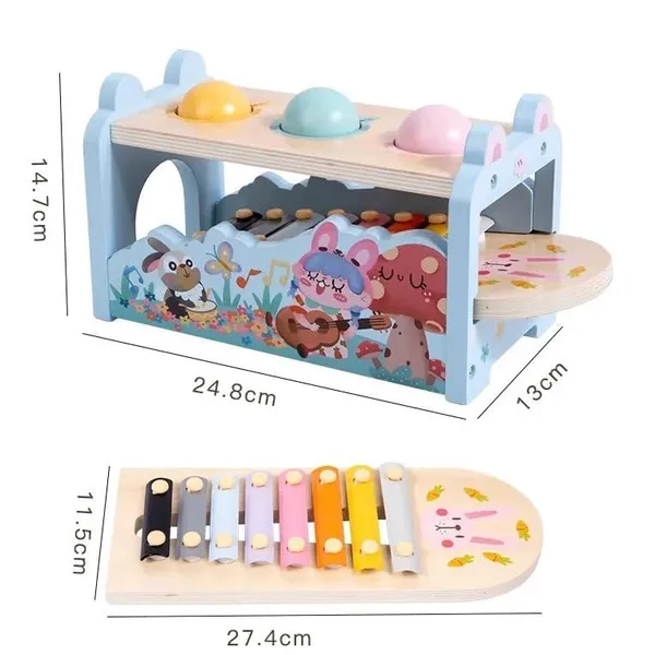 Wooden_Rabbit_Musical_Hammer_Ball_Toy