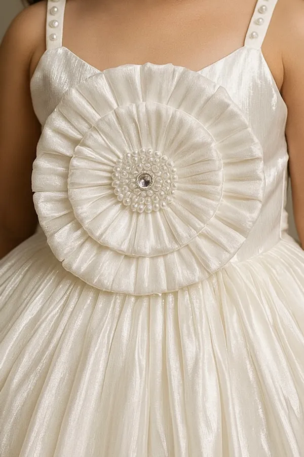 White_Organza_Dress_For_Kids