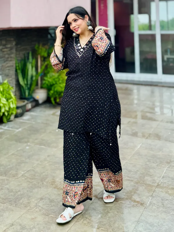 Black_Cotton_Rayon_Co-Ord_Set_For_Women